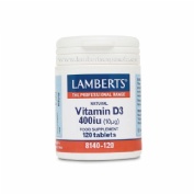 VITAMINA D 400UI 120TAB LAMBER