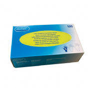 Alvita guantes latex polvo s