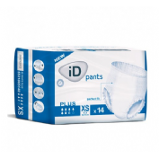 BRAGA PAÑAL INC ORINA PLUS (PLUS T- XS 14 U)