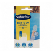 Salvelox easy to go - aposito adhesivo transparente (12 u)