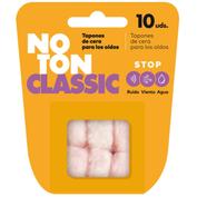 Tapones oidos cera algodon - noton (10 unidades en cajita de 2 + cajita de 8)