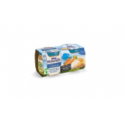 Nestle naturnes seleccion - verduritas de la huerta con filete de merluza (200 g 2 tarrinas)