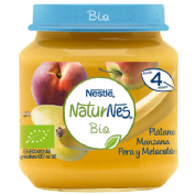 Nestle naturnes bio platano manzana pera melocoton (tarrito 120 g)
