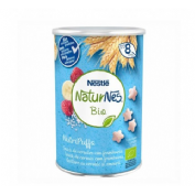Naturnes bio nutripuffs cereales con frambuesa (35 g)