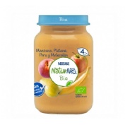 Nestle naturnes bio manzana platano pera y melocoton (190 g)