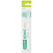 Cepillo dental sonico - gum sonic daily (2 recambios color blanco)