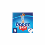 Pañal infantil - dodot pants (t- 5 12-17 kg 31 u)
