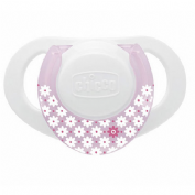 Chupete caucho - chicco physio compact anatomico (0-6m rosa)