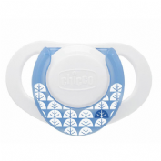 Chupete caucho - chicco physio compact anatomico (0-6m azul)