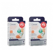 Pic classic con bactericida - aposito adhesivo (19x 77 mm 20 u)