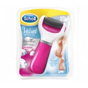 Scholl velvet smooth - lima electronica con recambio exfoliante (rosa)