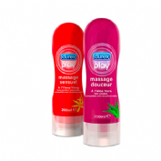 Durex play massage aloe + sensual (duplo 200 ml + 200 ml)