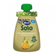 Hero baby solo platano pera y naranja (1 envase 100 g)
