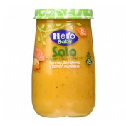 Hero baby solo patatas zanahoria y salmon (190 g)