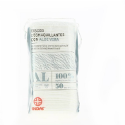 Indas discos desmaquillantes con aloe vera (50 u)