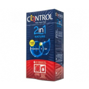 Control 2in1 nature - preservativos (6 u)