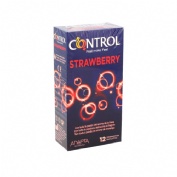 Control strawberry - preservativos (12 unidades)