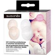 Conchas protectoras + recolectoras - suavinex (set 6 u)