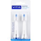 Cepillo dental electrico - vitis sonic s10 / s20 (medio 2u recambio cabezal)