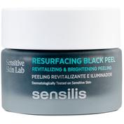 Sensilis resurfacing black peel peeling facial (1 envase 50 g)