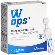 Wops gotas humectantes c/ ac hialuronico (0.35 ml 20 monodosis)