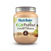 Nutriben eco seleccion platano y manzana (potito inicio 130 g)