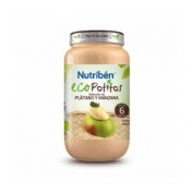 Nutriben eco seleccion platano y manzana (potito grandote 250 g)