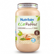 Nutriben eco seleccion verduras de huerta c pavo (potito junior 200 g)