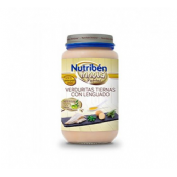 Nutriben innova verduritas tiernas con lenguado (potito 235 g)