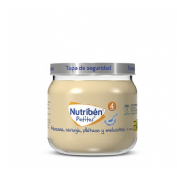 Nutriben potito inicio a las multifrutas - manzana naranja platano y melocoton (120 g)