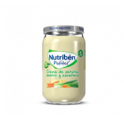 Nutriben crema de patata puerro y zanahoria (potito 235 g)