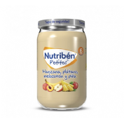 Nutriben manzana platano melocoton y piña (potito 235 g)