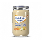 Nutriben platano naranja mandarina y pera (potito 235 g)