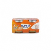 Nutriben potitos manzana, naranja, platano y pera (2 x 120 g)