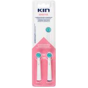 Cepillo dental electrico recambio - kin sensitive (2 u)