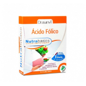 Acido folico drasanvi 400 mcg 30 capsulas nutrabasics
