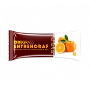 OBEGRASS ENTREHORAS BARRITA - CHOCOLATE NEGRO Y NARANJA (30 G)