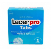 LACERPRO COMPRIMIDOS EFERVESCENTES - LIMPIEZA PROTESIS DENTAL (32 COMPRIMIDOS)