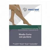 Media corta (a-d) comp normal - medilast con puntera (negro t - m)