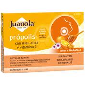 JUANOLA PROPOLIS PASTILLAS NARANJA (24 PASTILLAS)