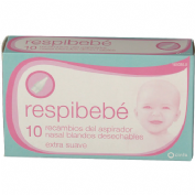 Respimar pediatrico aspirador nasal recambios (10 recambios)