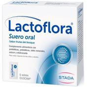 Lactoflora suero oral (6 sobres duocam sabor frutas del bosque)