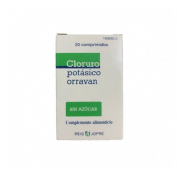Cloruro potasico orravan (30 comp)