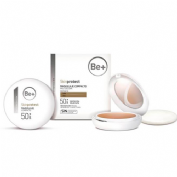 Be+ skin protect maquillaje compacto spf50+ 1 envase 10 g piel oscura