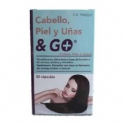Cabello piel y uñas & go (30 caps)