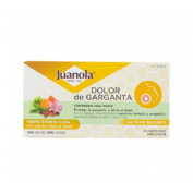 Juanola dolor de garganta propolis forte (sabor suave balsamico 20 comprimidos)