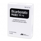 Bicarbonato mabo (500 mg 30 comp)
