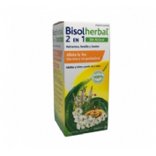 Bisolherbal 2 en 1 malvavisco, tomillo y llanten  1 frasco 120 ml