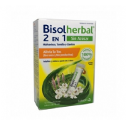 Bisolherbal 2 en 1 malvavisco, tomillo y llanten (12 sobres monodosis x 10 ml)