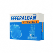 EFFERALDOL CON VITAMINA C 330MG/200MG COMPRIMIDOS EFERVESCENTES , 20 comprimidos